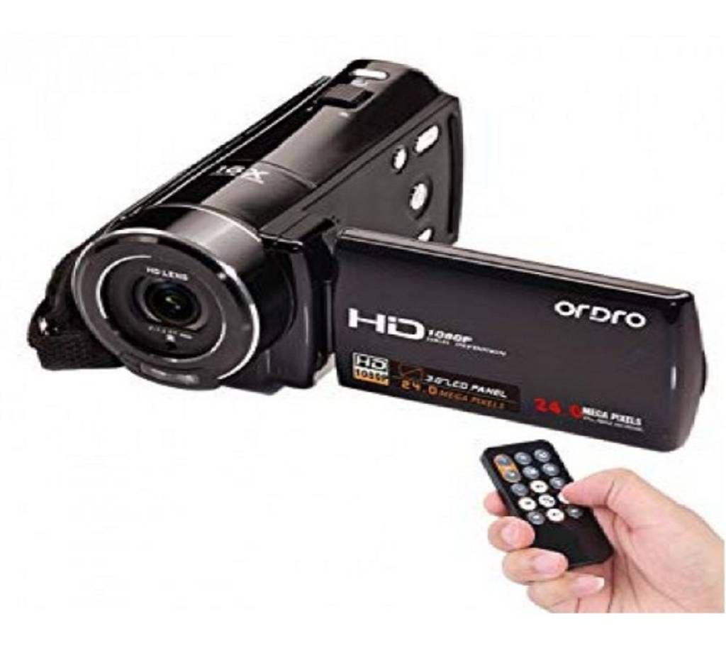 ORDRO V7 Plus 24MP HD 1080P Video Camera Handy Camera