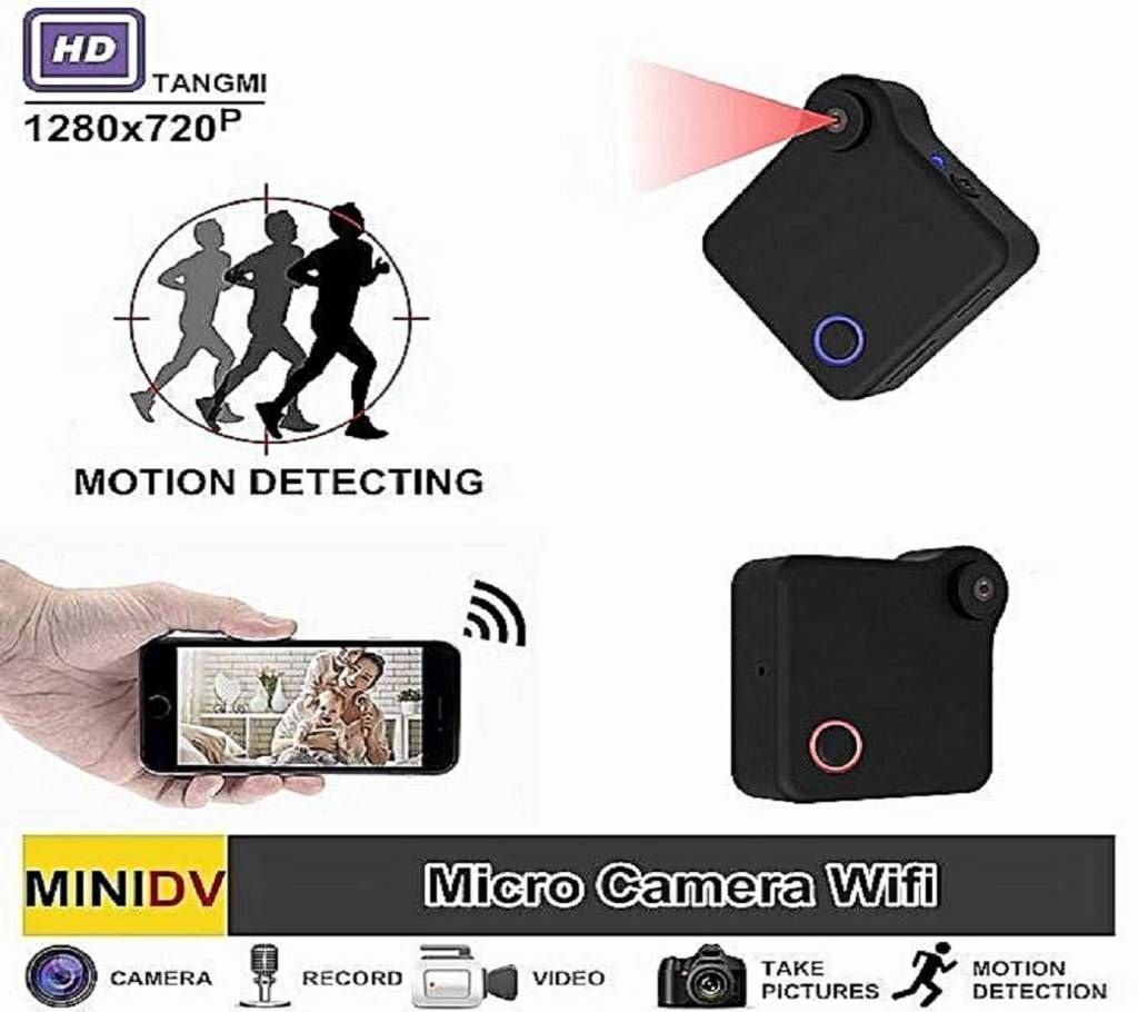 WiFi IP P2P Spy 720P HD Mini C1 Wireless Micro Video Camera