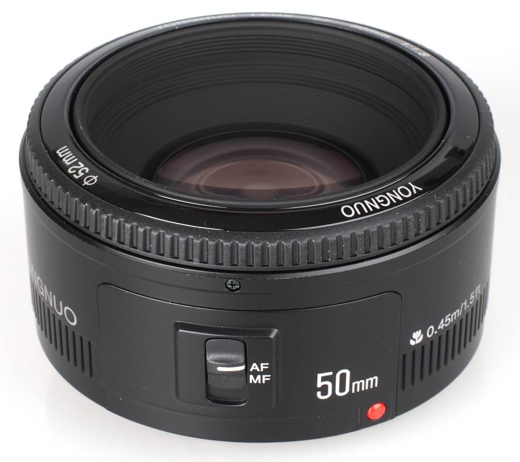 Yongnuo YN50mm f/1.8 AF/MF Standard Camera Lens