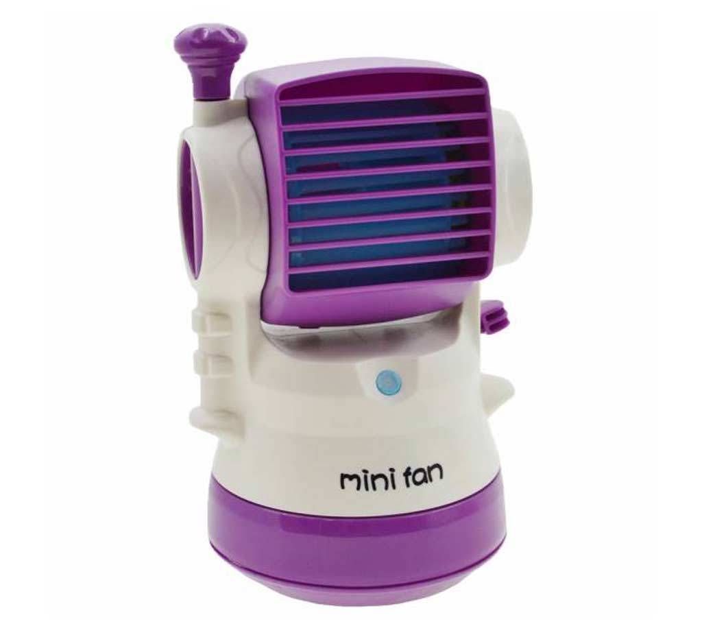 Mini USB Air cooler - White and Purple