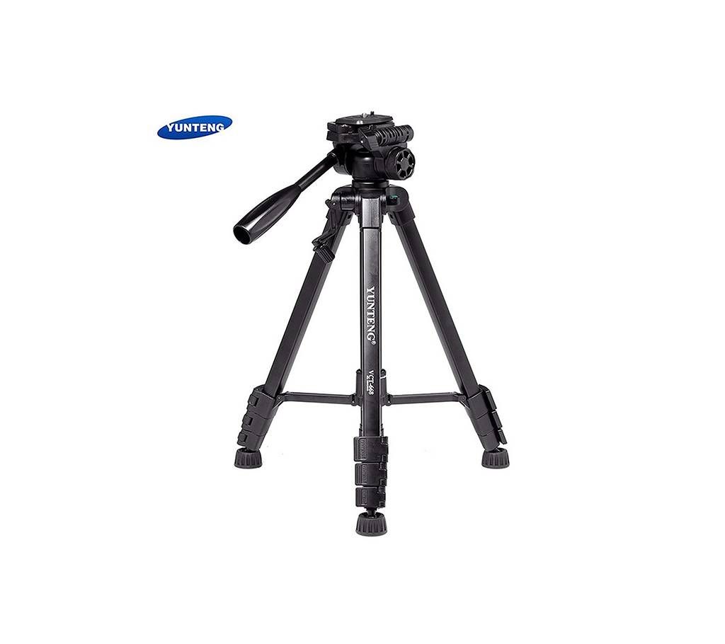 YUNTENG VCT-668 Professional Tripod with Damping Head Fluid Pan for SLR/DSLR Camera