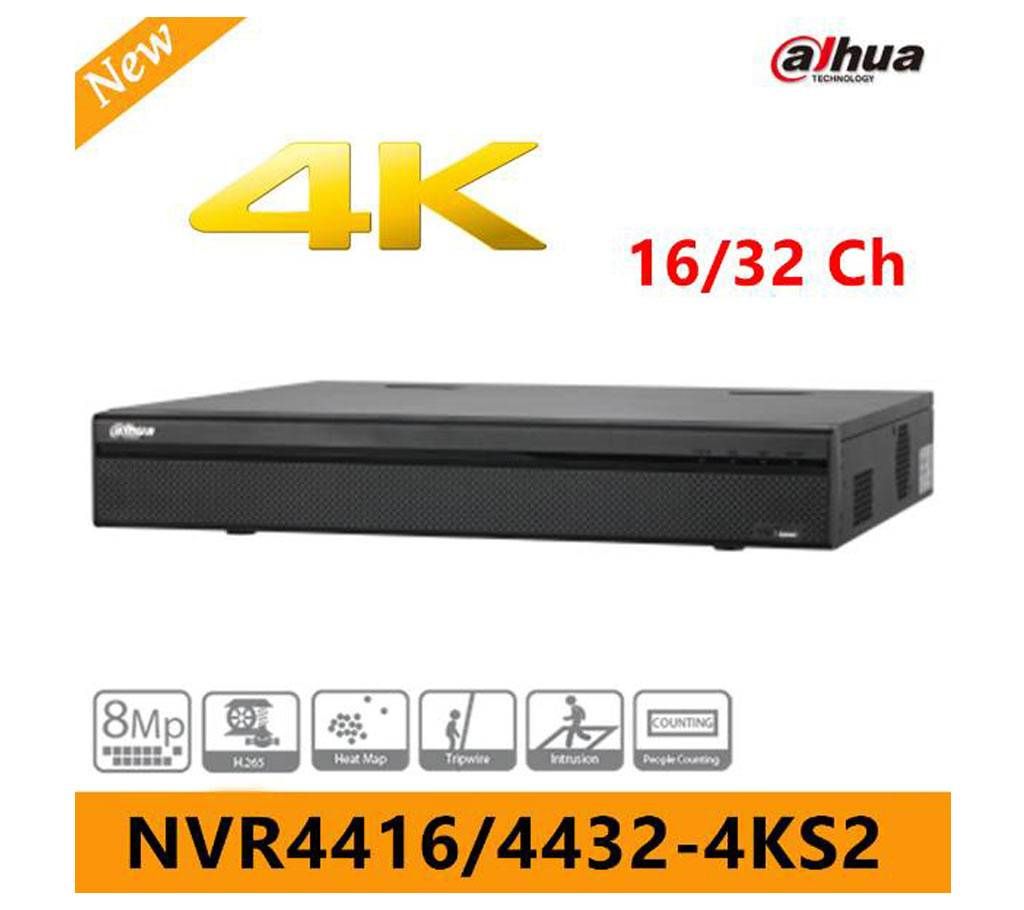 32Channel 1.5U 4K&H.265 Lit Network Video Recorder