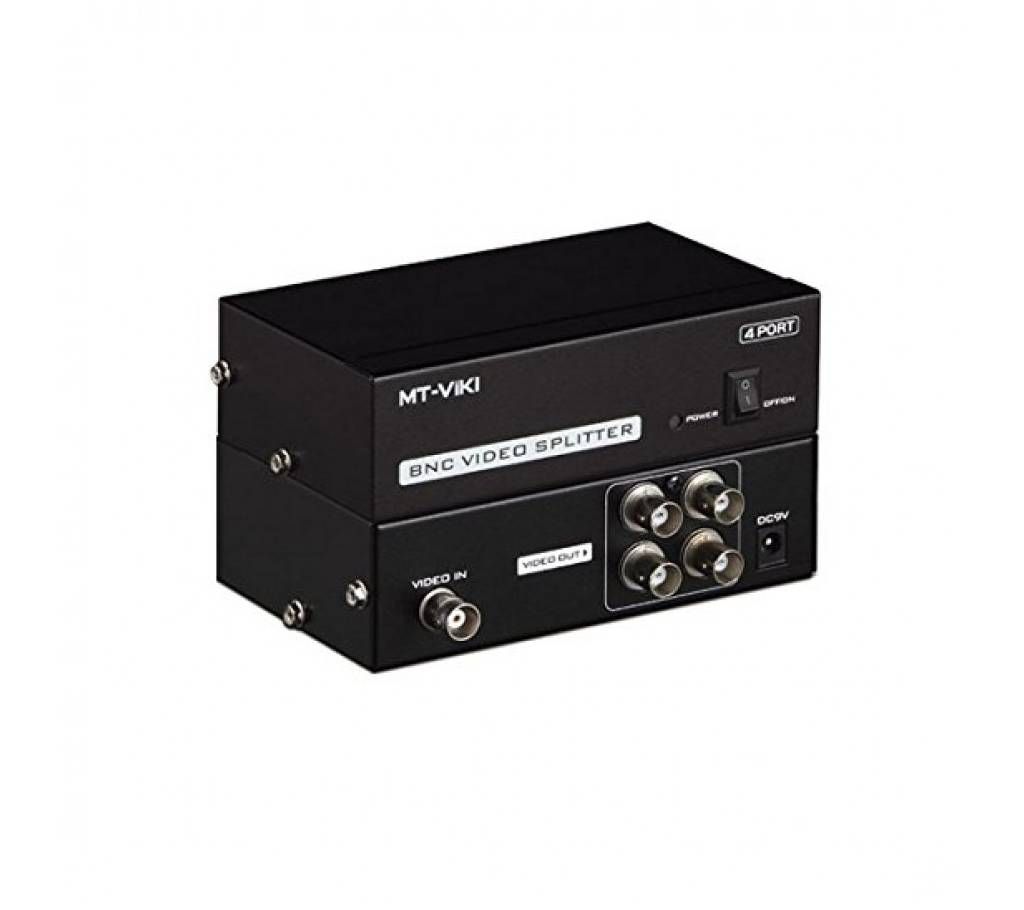 4 PORTS BNC VIDEO SPLITTER DISTRIBUTION AMPLIFIER