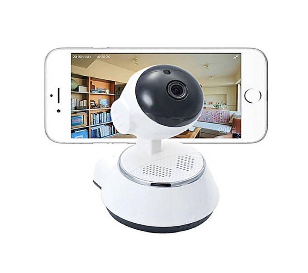 V380 Mini Wifi IP HD CC TV Camera - White