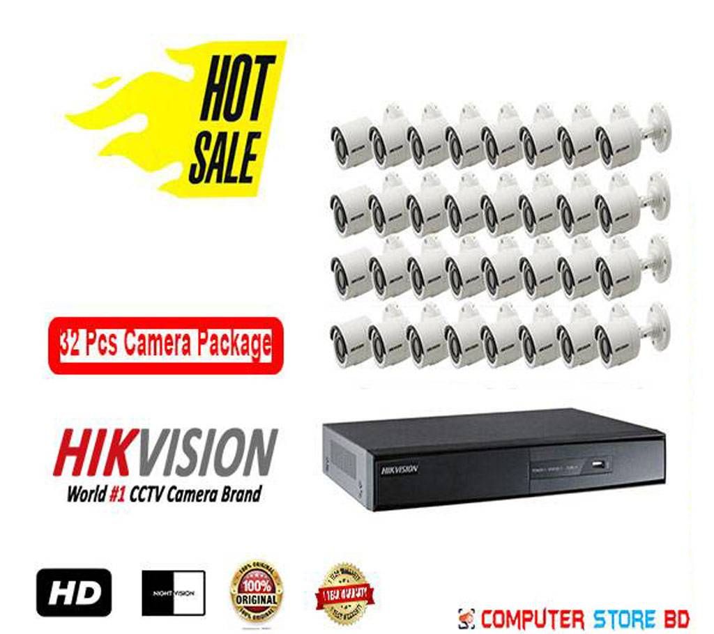 CCTV Camera (32 Pcs Camera Package )