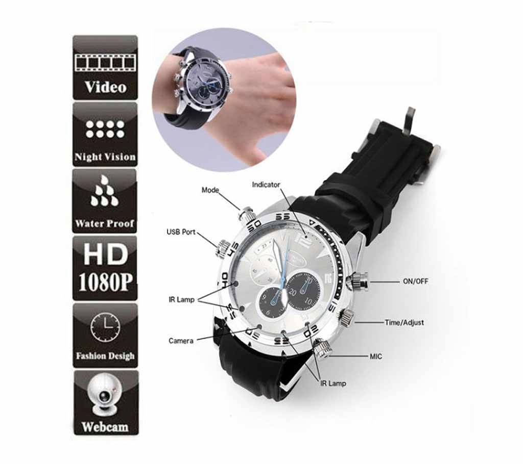 SPY HD N.VISION CAMERA WATCH 1080P