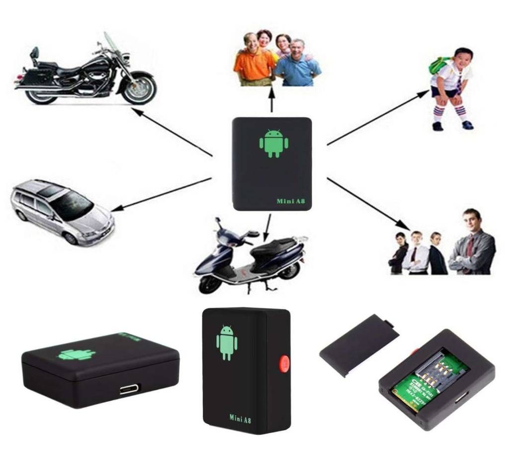 Mini A8 GPS GSM GPRS Tracking Device