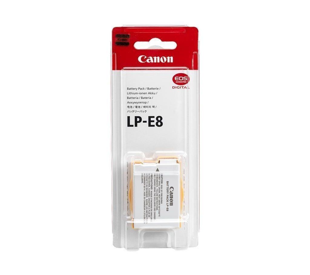 Canon LP-E8 Battery For 700D, 600D, 650D, 550D, Kiss X7- White