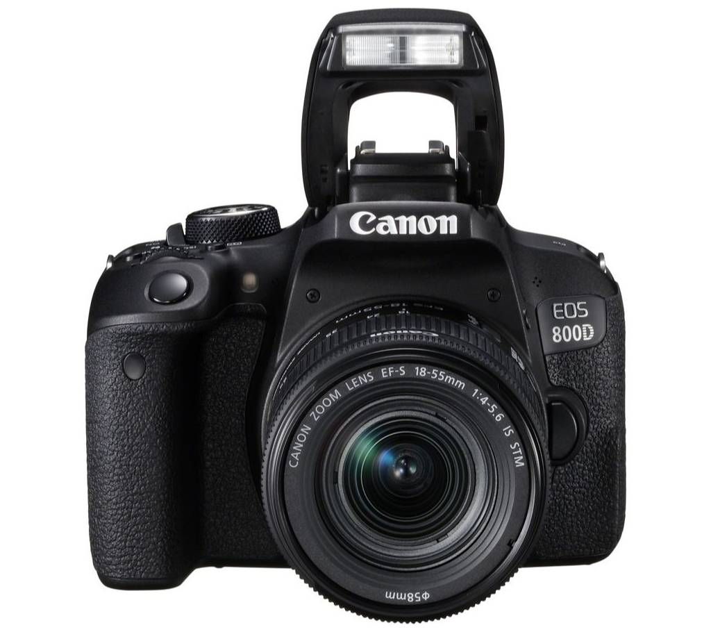Canon EOS 800D Digital SLR with 18-55 IS STM Lens Black