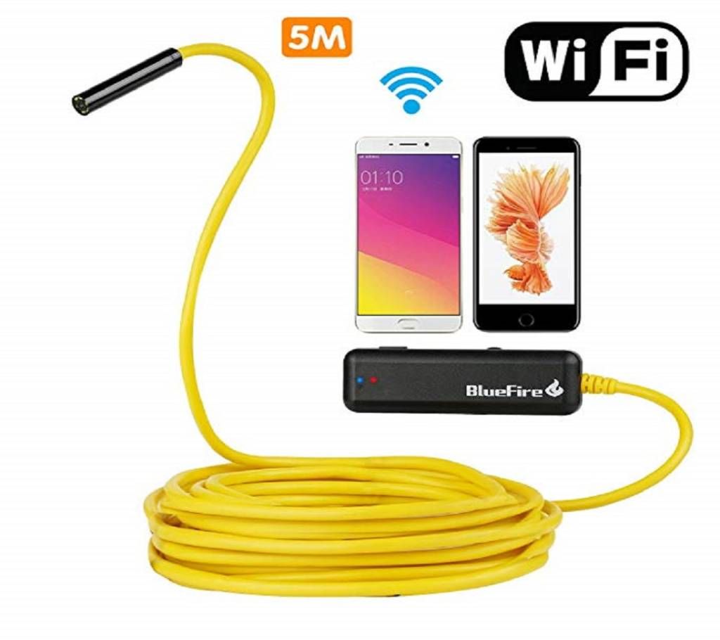 Endoscope IP67 Waterproof WiFi Borescope 2 MP HD Resolutions Inspection Camera Snake Camera for Android and iOS Smartphone