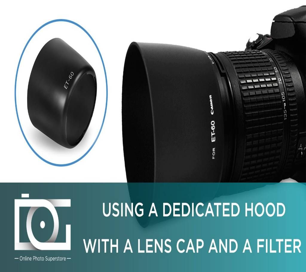 Canon ET60 Lens Hood for EF 75-300mm f/4.0-5.6 SLR Lens