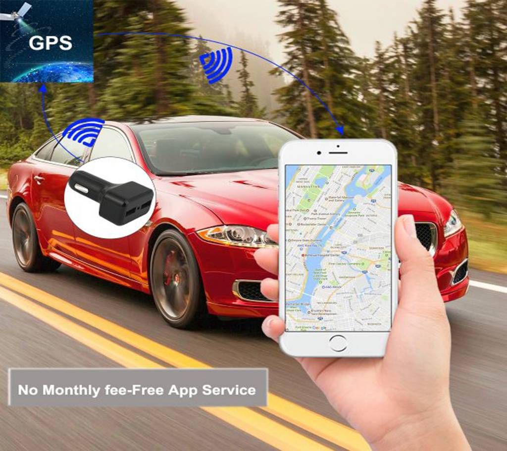 Gps Tracker Car Charger Spy Live Tracking Device