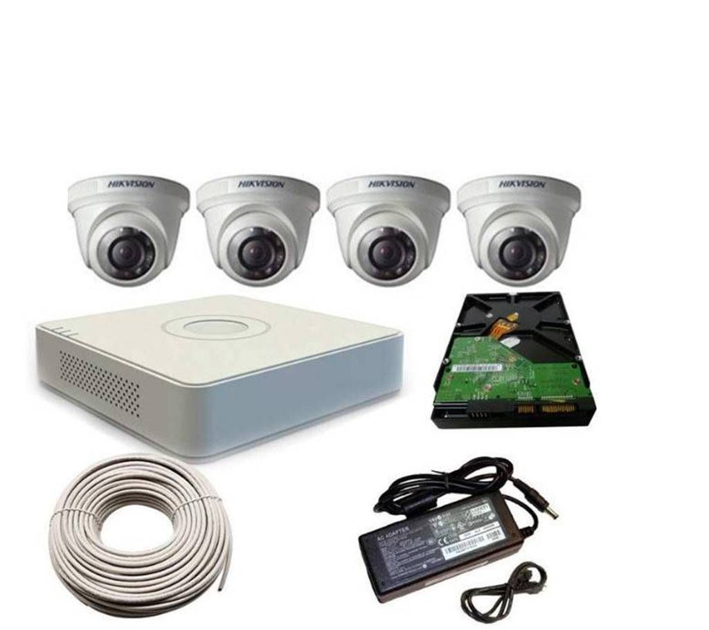 4 Channel HIKVISION DVR Pack