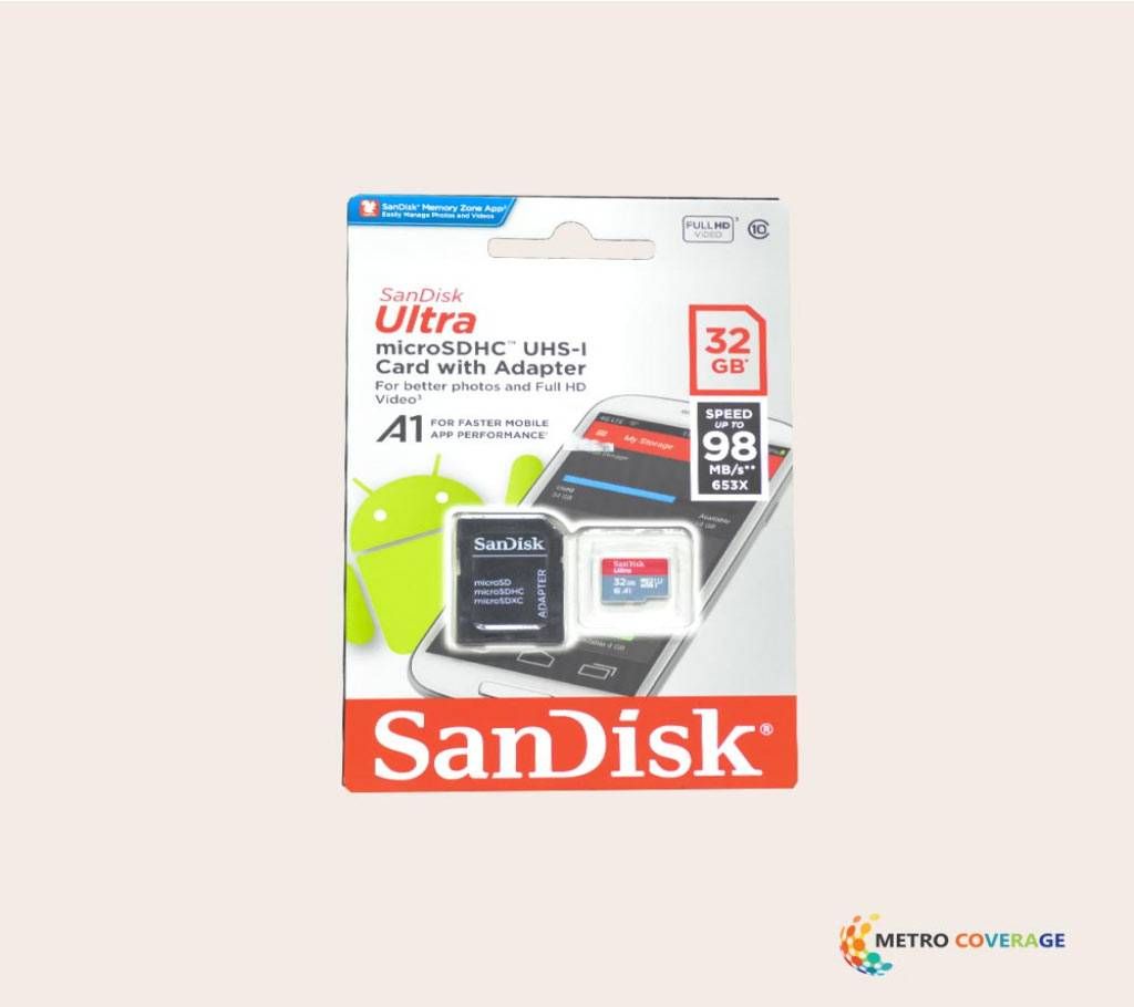 SanDisk Ultra Micro SD Card 32GB