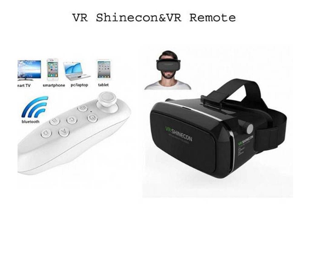 Shinecon Version 2 VR Box with VR Remote