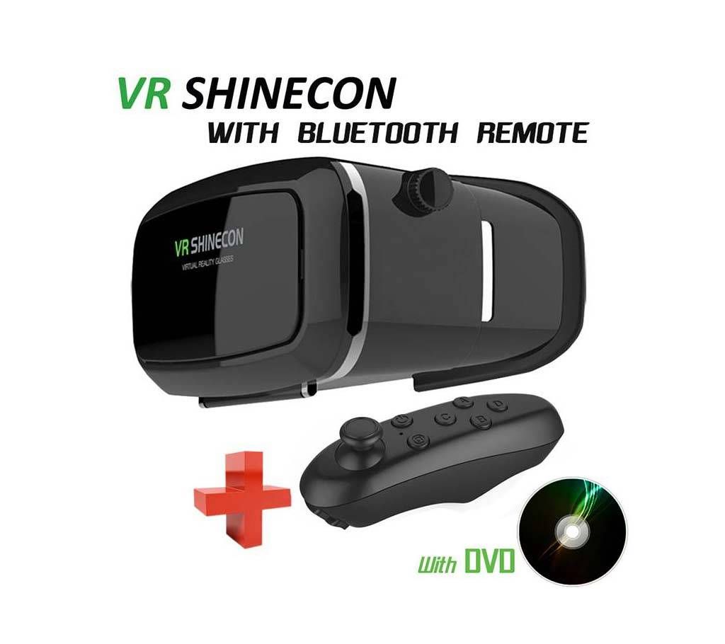 SHINECON VR BOX With Remote & VR Movie Collection