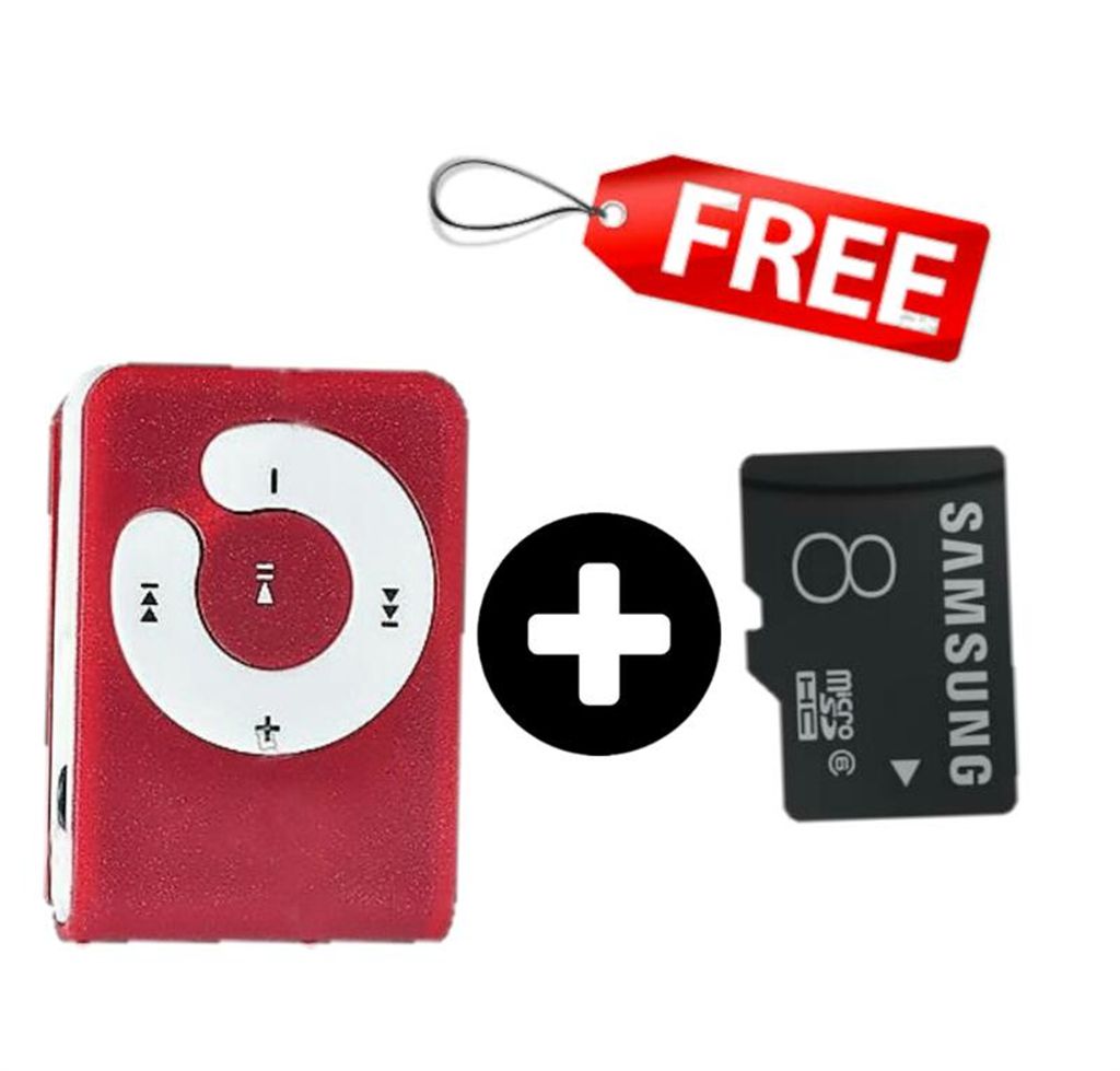 Mini Mp3 Player +8GB Samsung memory card Free