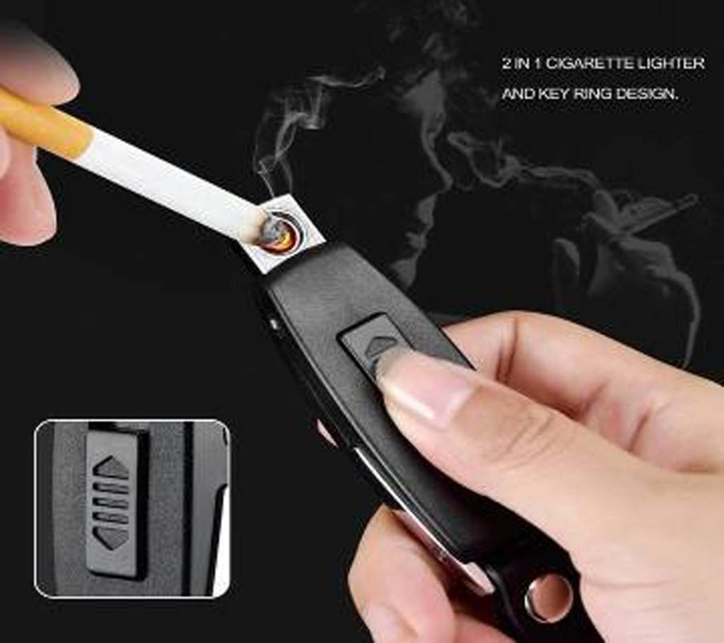 BMI-RECHARGEABLE ELECTRIC USB CIGARETE LIGHTER  WITH KEY RING