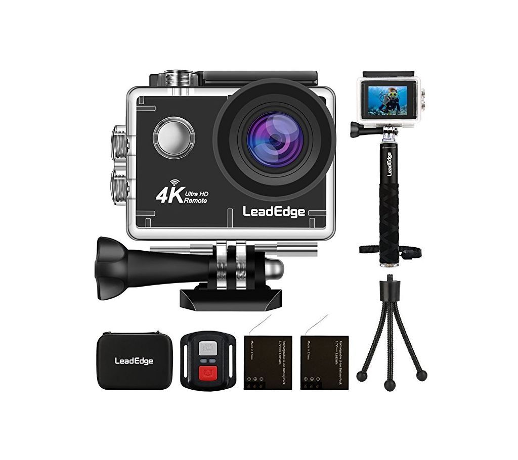 Ultra HD 4K Sports Camera 30m waterproof 1080P 16MP Wifi