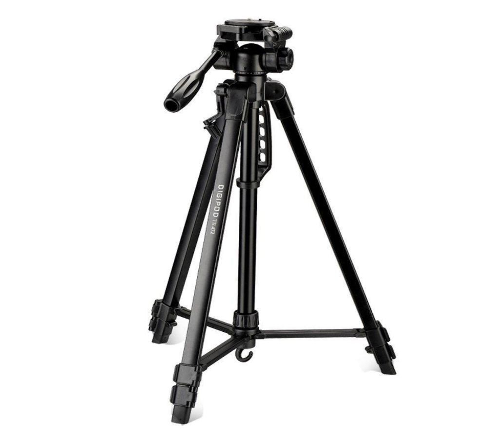 TR472 Aluminum Lightweight 70inch Camera Tripod and Carrying Bag - Black