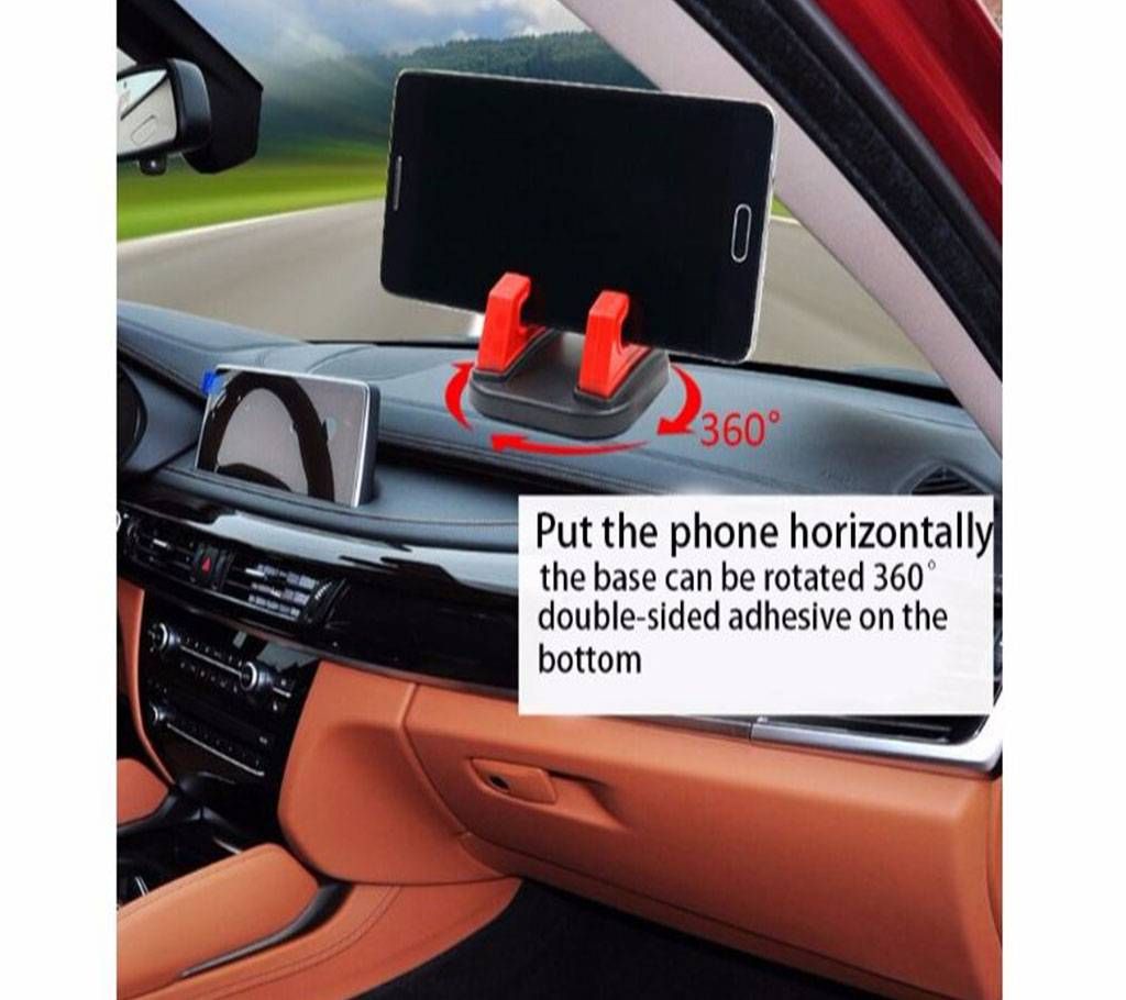 360 Degree Rotational Mulitfunctional  Car Phone Holder