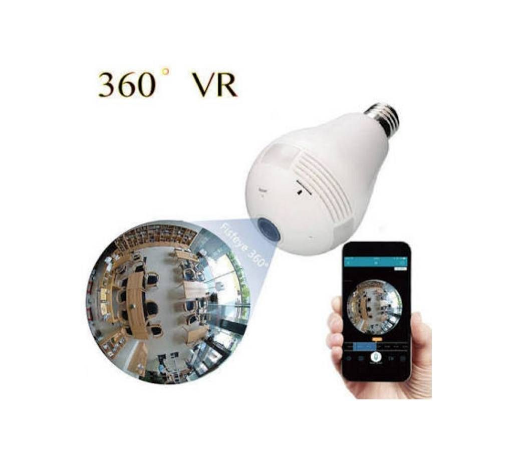 Degree Panoramic WIFI/IP VR CCTv Camera