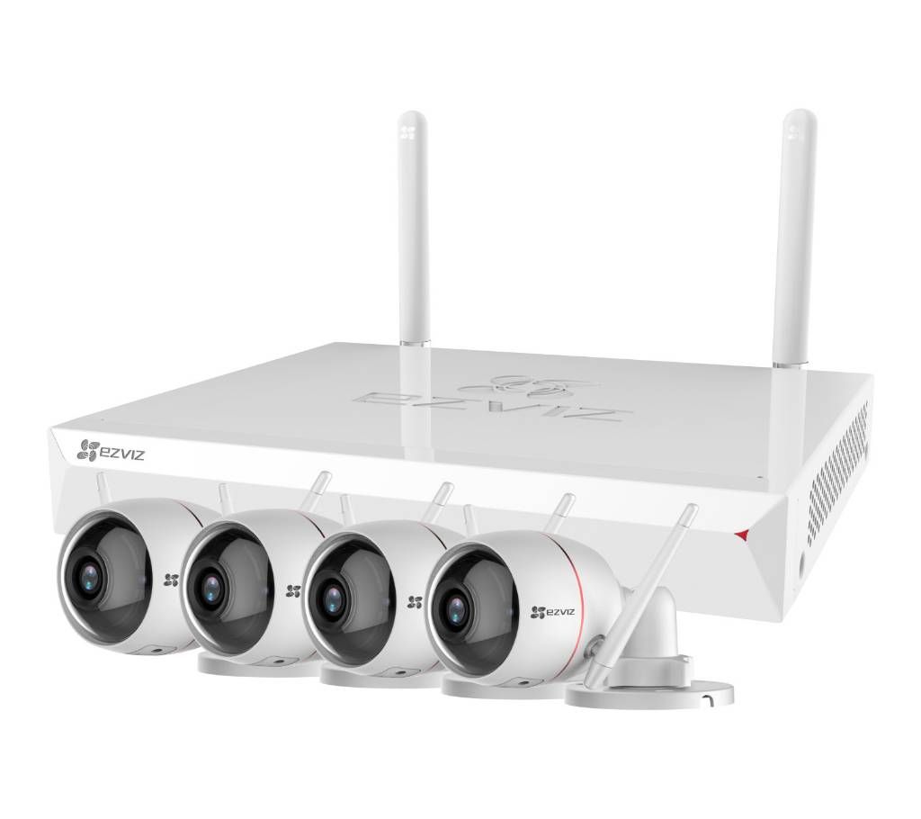 EZVIZ ez Wire Less Full HD WiFi CCTV 4 Channel Kit