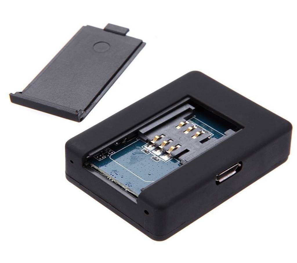GPS/GSM with Auto Call Receive Tracker - Black