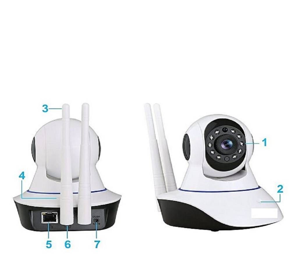 720P WiFi IP CCTV Live Video Camera V380