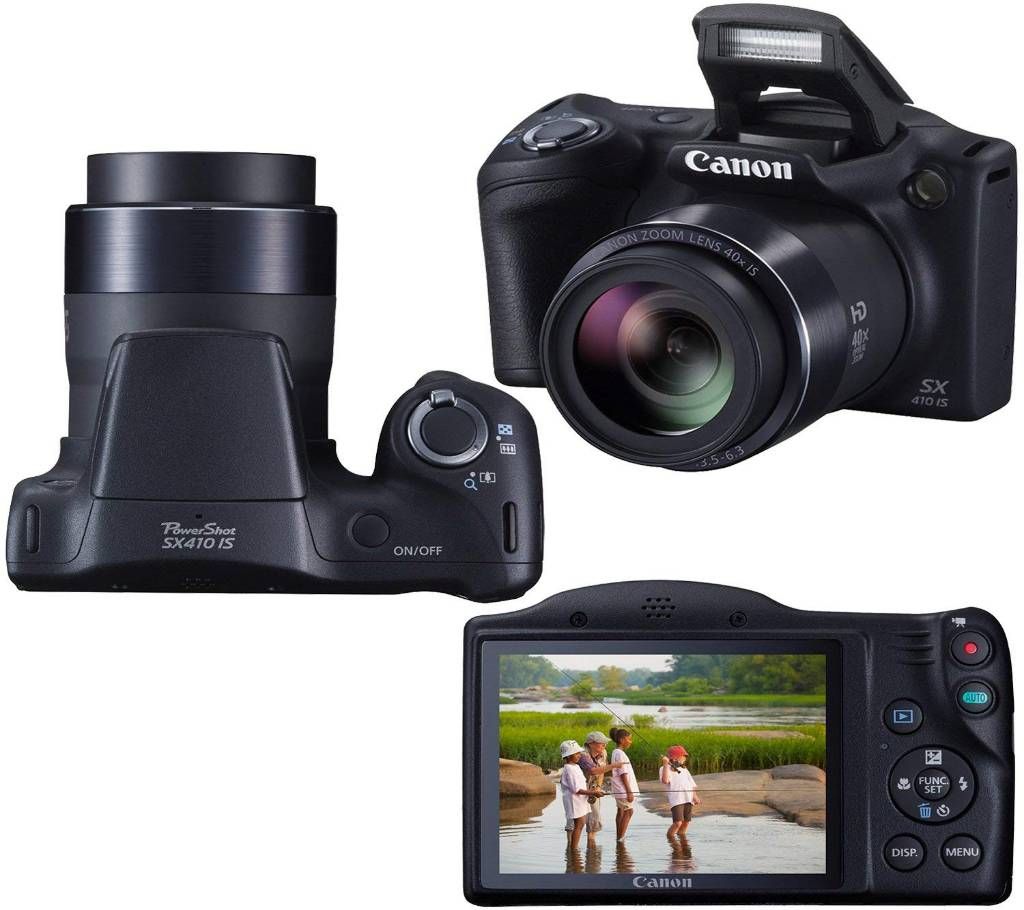 Canon PowerShot SX410 IS 720p HD 40x Zoom Digital Camera