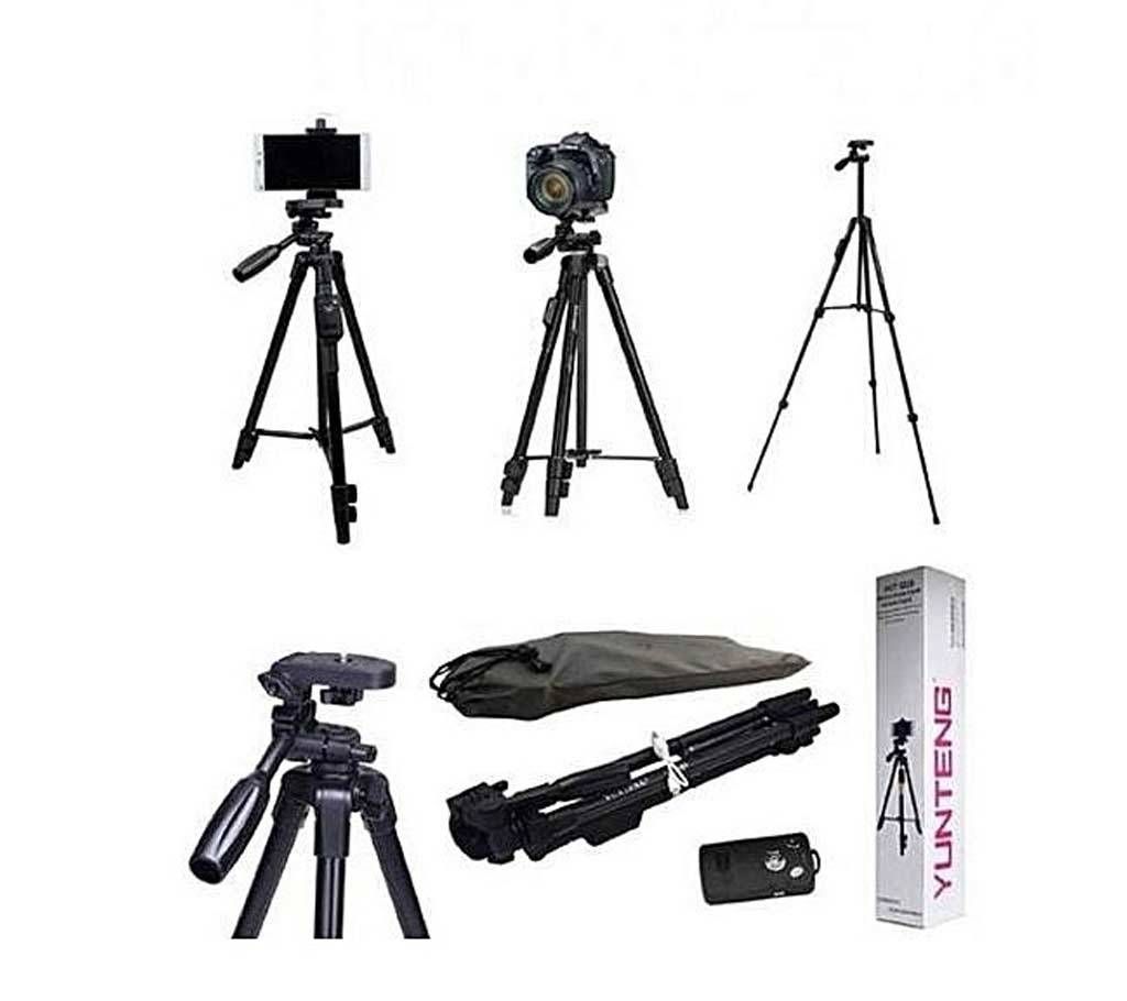 Yunteng VCT-5208 Bluetooth Professional Tripod Cam