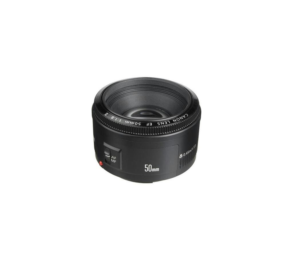 Canon EF 50mm f/1.8 II Prime Lens