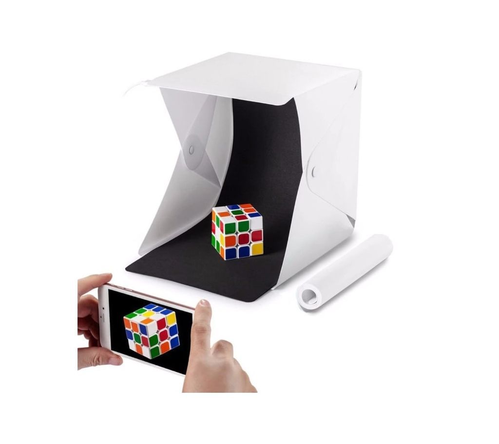 Mini Folding Light Room Photography Photo Studio LED Light Soft Box Photo Background Kit Light Room