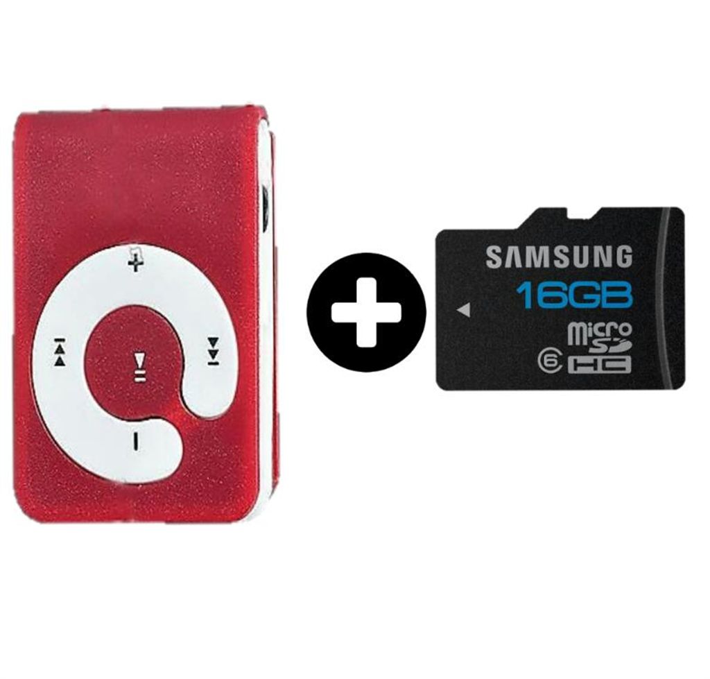 Mini Mp3 Player +16GB Samsung memory card Free