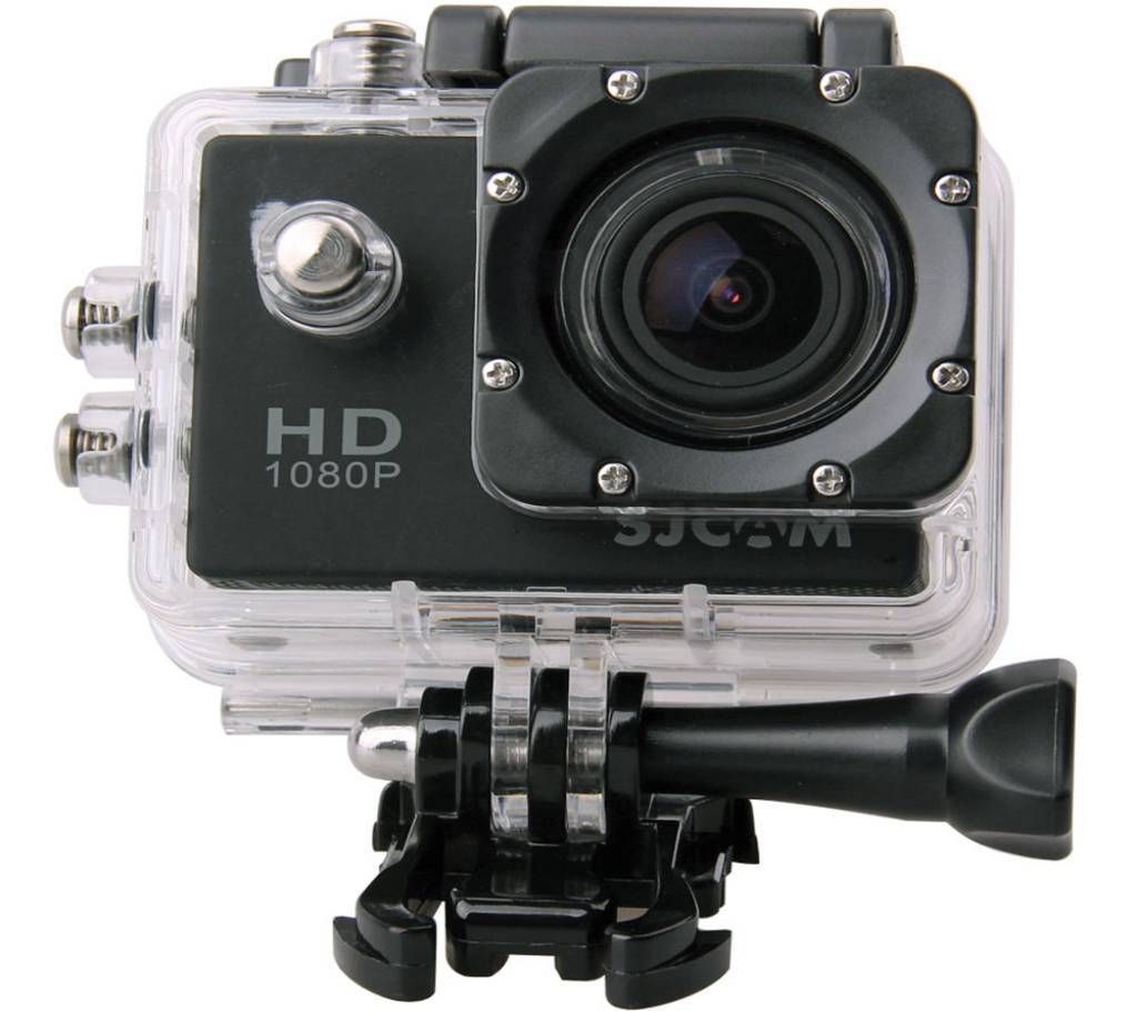 Waterproof HD Action Camera - Black