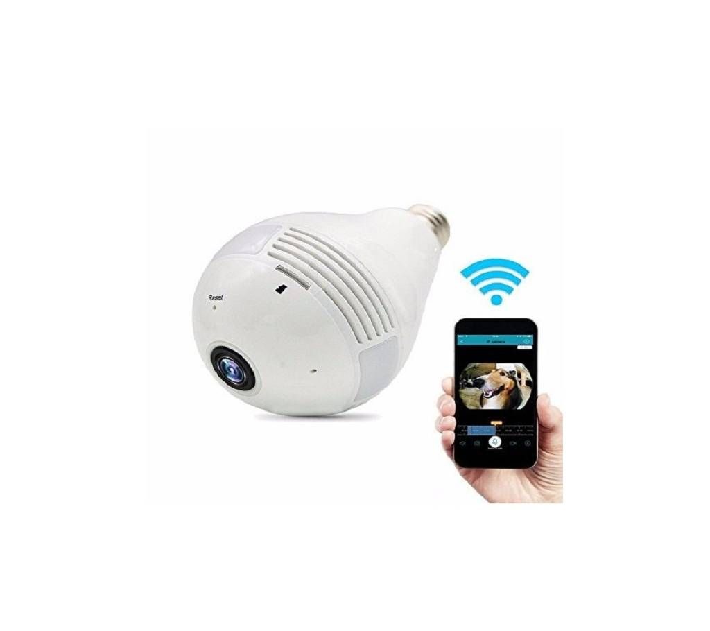 360 Degree Panoramic Light Bulb Wifi Camera