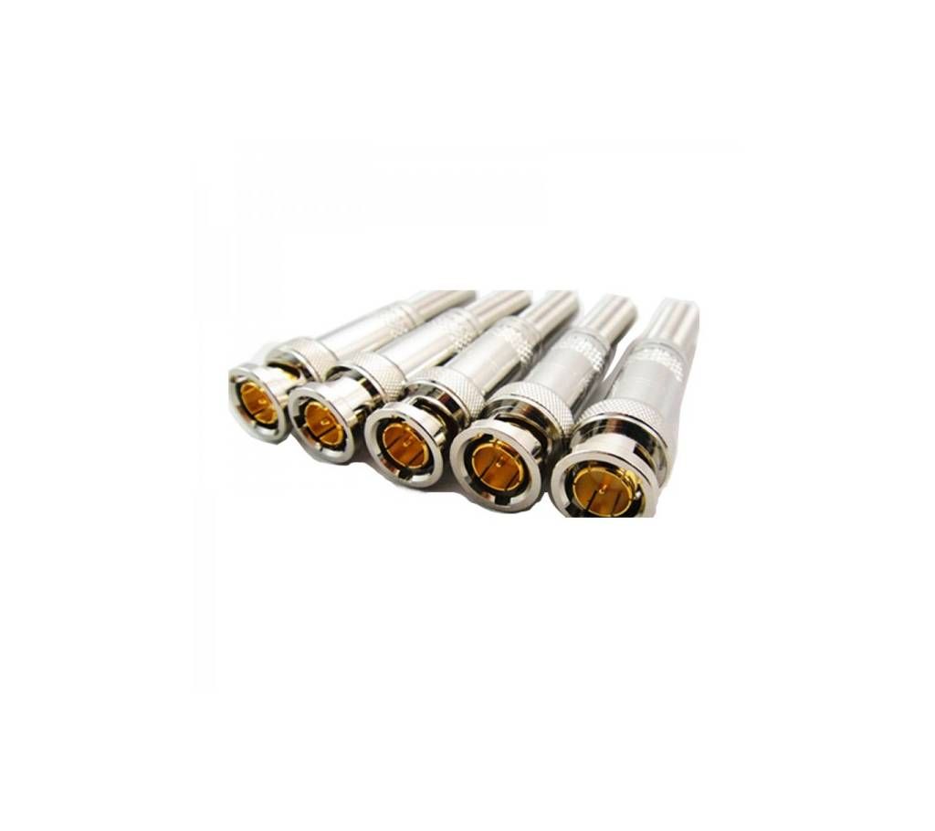 Gold Plated BNC Connectors For CCTV Cameras