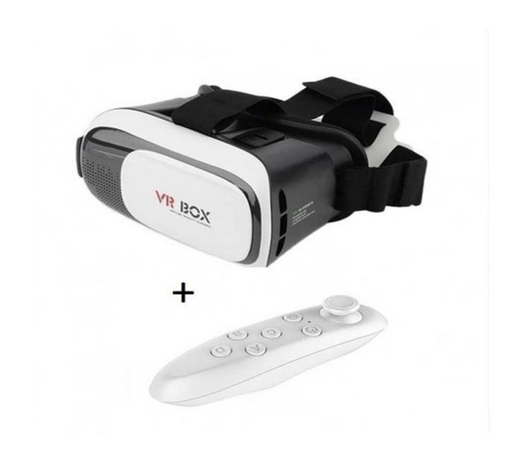 Virtual Reality 3D Glasses With Remote