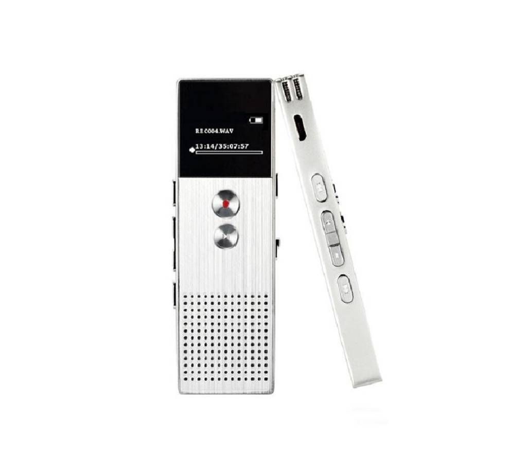 Digital Voice Recorder MP3 Music Player 8GB