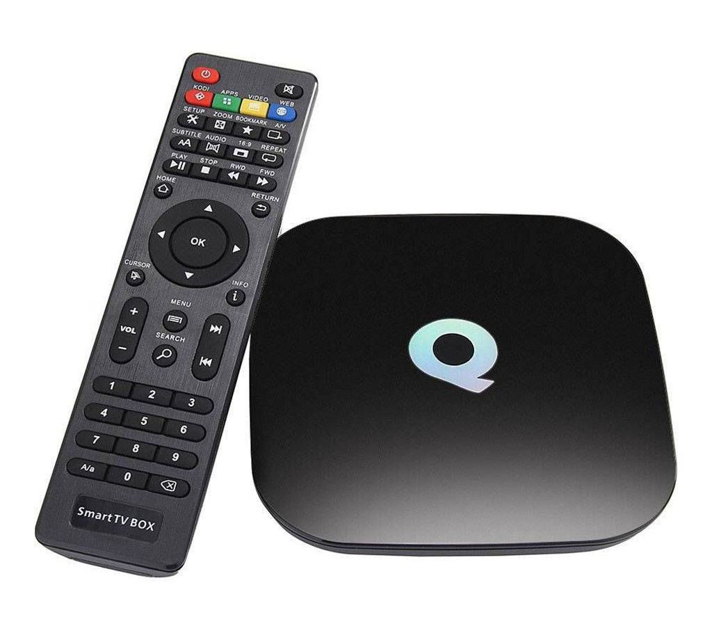 Q BOX 4K ANDROID SMART TV BOX
