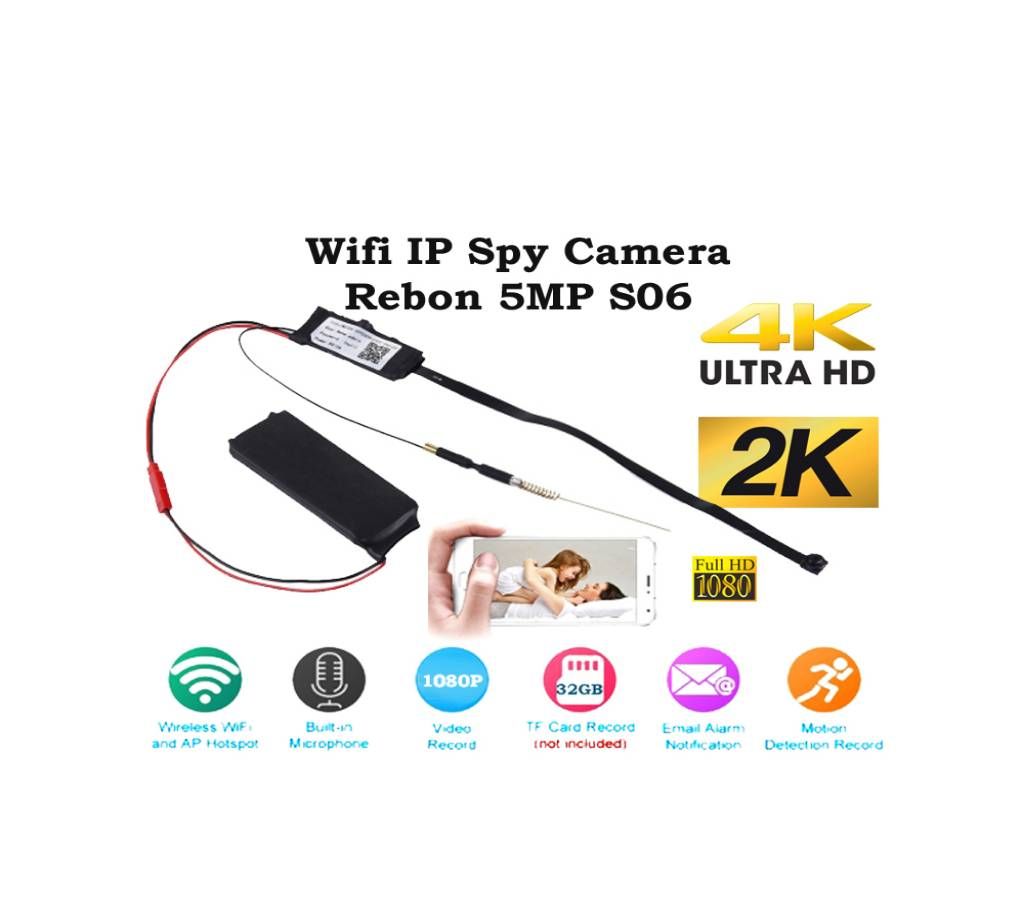 Wifi IP Camera Spy Ribbon 4K