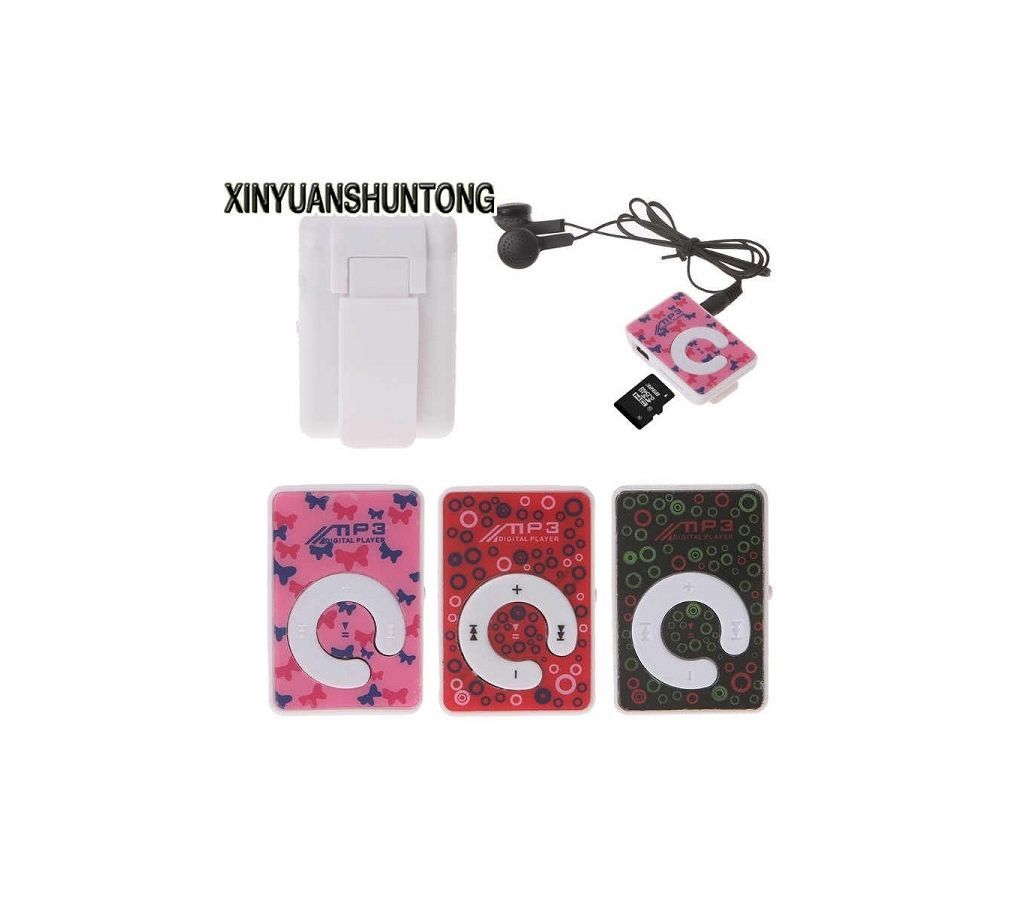 MP3 Player Mini USB Cable Earphone