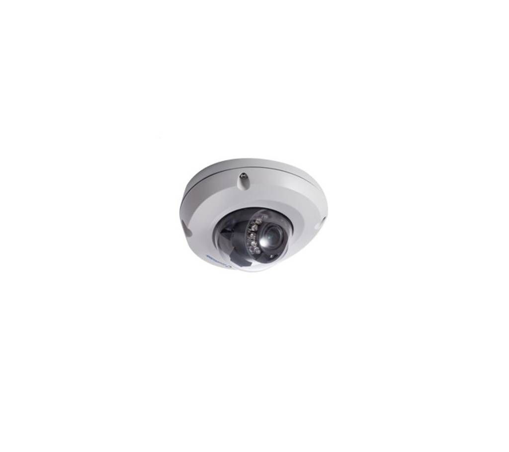 Geovision GV-EDR1100 1.3MP H.264 Low Lux WDR IR Mini Fixed Rugged IP Dome- White