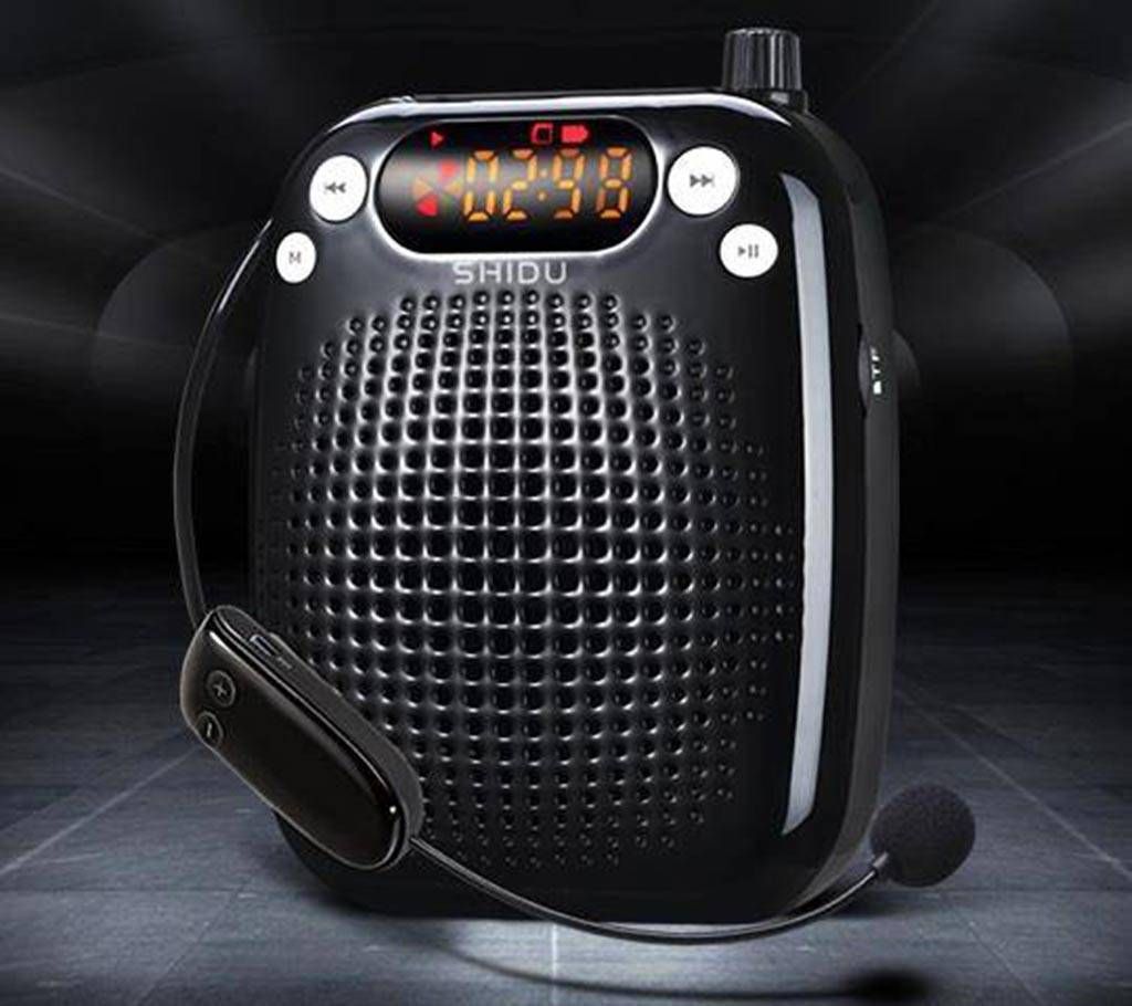 Wireless speaker voice amplifier