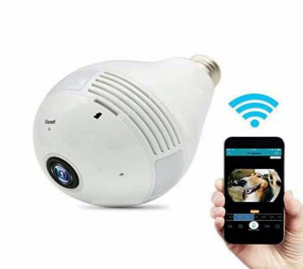 360 degree Panaromic IP Camera With Light