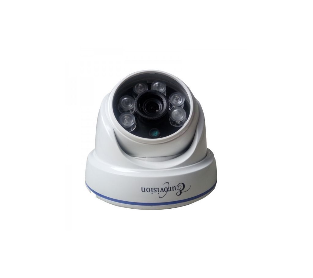 Eurovision- High Regulation 1 mega pixel 720P AHD Dome CCTV Camera IR Distanse: 20M