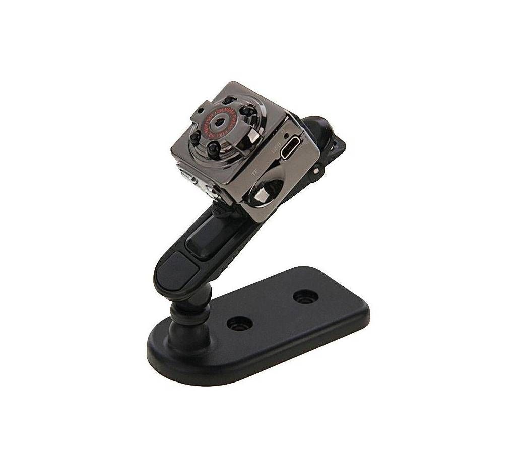 Spy SQ8 Night Vision ir 1080 Full HD Camera - Black