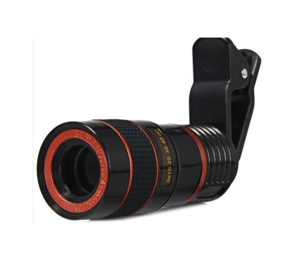 8x Zoom Lens Telescope Universal Camera Lens  WLB