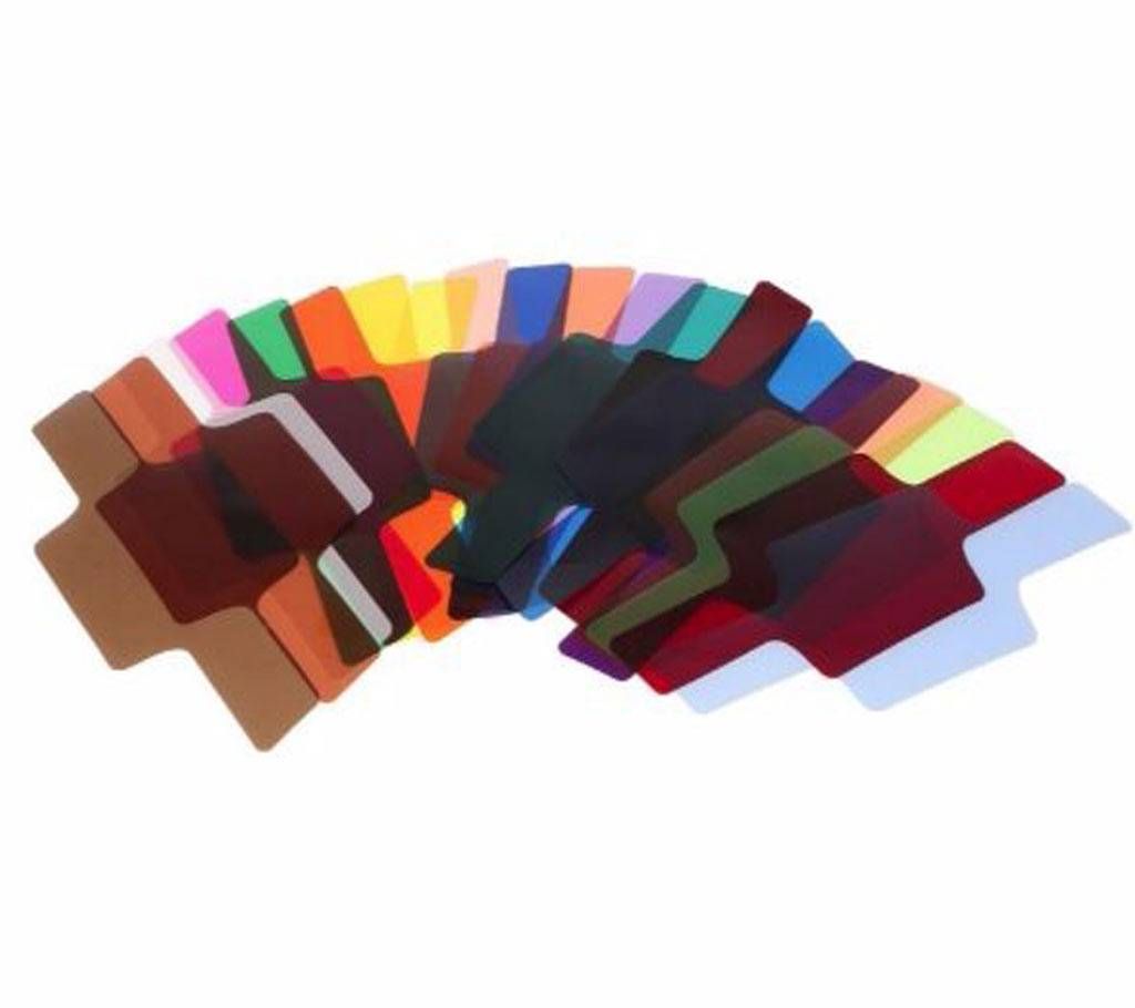 20 Color Photographic Lighting Filter Speedlite For Canon/ Nikon/ Oloong/ Yongnuo Flash