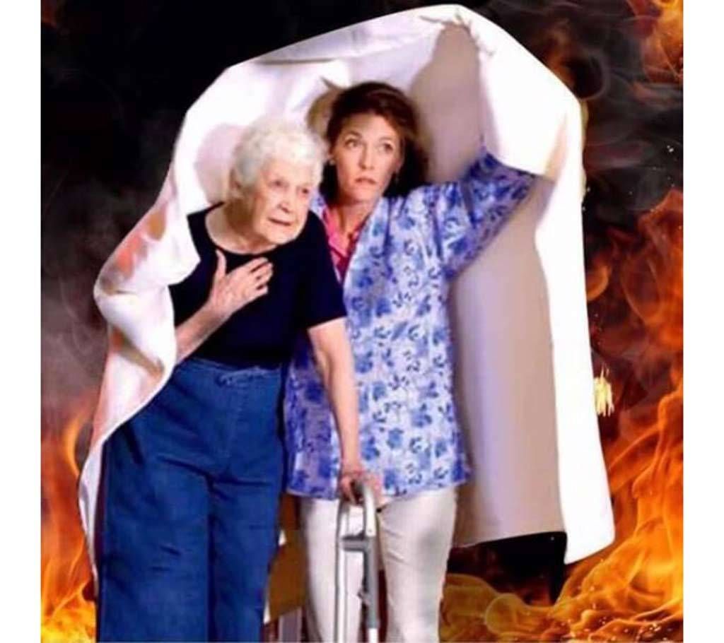 Emergency Survival Military Style Fire Blanket